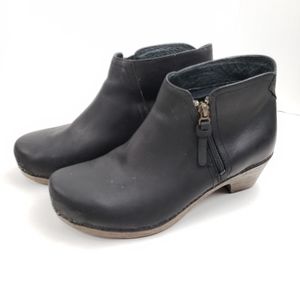 Dansko Black Ankle Boots